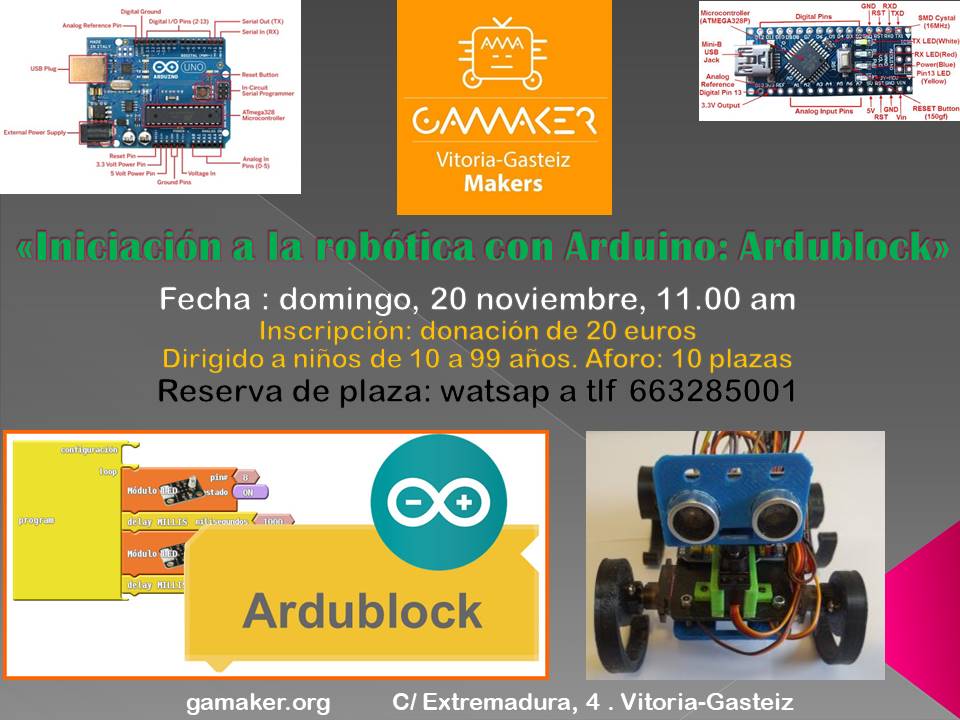 iniciacion-a-la-robotica-con-arduino: arduinoblock